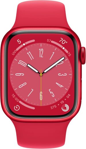 Apple Watch Series 8 41mm (GPS+Cellular) MNJ23 (Product Red Aluminium Product Red Sport Band)