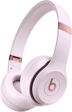Beats Solo4 Bluetooth Wireless On-Ear Headphones (Cloud Pink)
