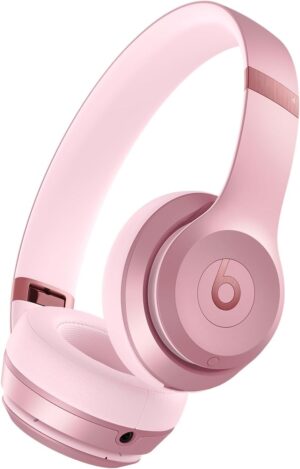 Beats Solo4 Bluetooth Wireless On-Ear Headphones (Metallic Pink)