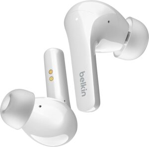 Belkin SoundForm Flow TWS Noise Cancelling Earbuds (White)