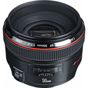 Canon EF 50mm f/1.2 L USM Autofocus Lens