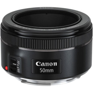 Canon EF 50mm f/1.8 STM Lens Standard Auto Focus Lens