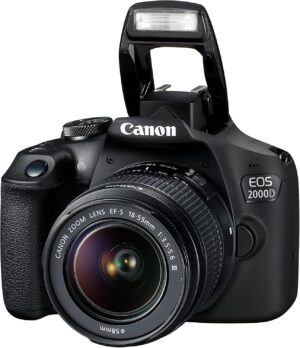Canon EOS 2000D with EF-S 18-55mm DC III Lens Kit