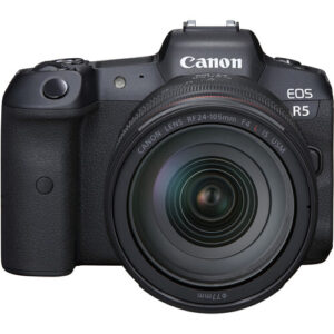Canon EOS R5 Mirrorless Digital Camera with 24-105mm F/4L Lens