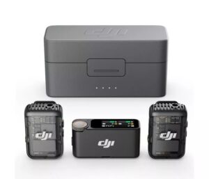 DJI Mic 2 Wireless Microphone Kit (2 TX + 1 RX + Charging Case)