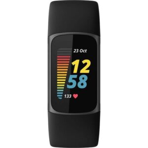 Fitbit Charge 5 Fitness Wristband (Black / Graphite)