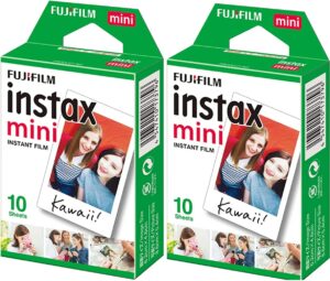 FUJIFILM INSTAX MINI Film (10 Sheets x 2 Packs)