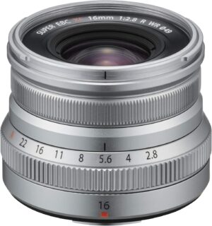 FUJIFILM XF 16mm f/2.8 R WR Lens (Silver)