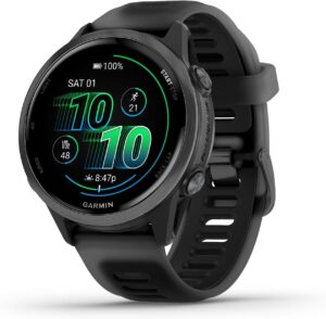 Garmin Forerunner 570 (GPS) Running Watch 47mm (Slate Grey with Black)