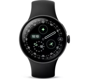 Google Pixel Watch 4 45mm Wi-Fi (Matte Black + Obsidian Band)