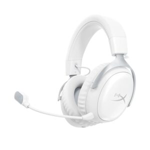 HyperX Cloud III S Wireless Gaming Headset (White)