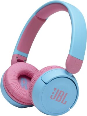 JBL JR310BT Wireless On-ear Headphones for Kids (Blue)