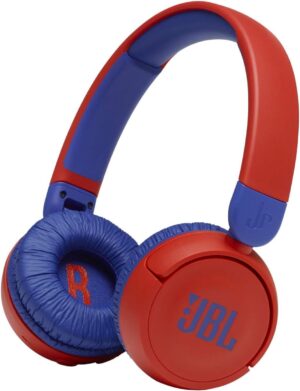JBL JR310BT Wireless On-ear Headphones for Kids (Red)