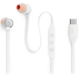 JBL Tune 310C In-Ear Headphones (White)