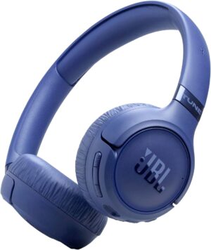 JBL Tune 680NC Wireless On-Ear Headphones (Blue)
