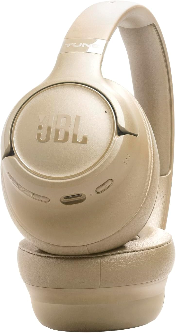 JBL Tune 730BT Bluetooth Headphones (Beige) - Image 3