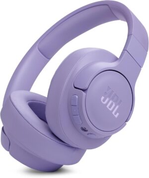 JBL Tune 770NC Noise-Canceling Wireless Over-Ear Headphones (Purple)