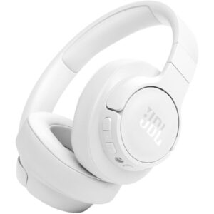 JBL Tune 770NC Noise-Canceling Wireless Over-Ear Headphones (White)