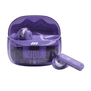 JBL Tune Beam True Wireless Earbuds Ghost Edition (Mauve)