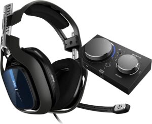 Logitech A40 Astro + MIXAMP PRO (Black, 939-001746)