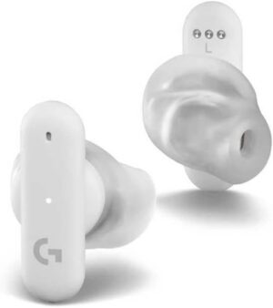 Logitech G FITS True Wireless Gaming Earbuds (White)