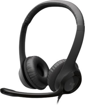 Logitech H390 USB Headset (Midnight Black)