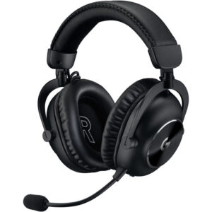 Logitech PRO X 2 Wireless Lightspeed Gaming Headset (Black, 981-001264)
