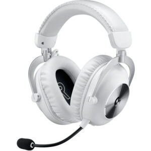 Logitech PRO X 2 Wireless Lightspeed Gaming Headset (White, 981-001270)