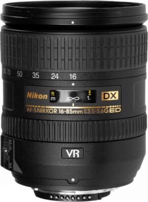 Nikon AF-S DX 16-85mm f/3.5-5.6G ED VR Lens