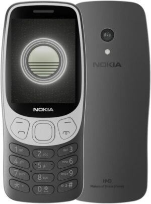 Nokia 3210 Flip TA-1618 Dual SIM (Grunge (Black)