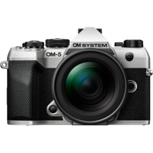 OM SYSTEM OM-5 Mark II Mirrorless Camera with 12-45mm f/4 Lens (Silver)