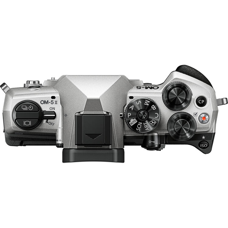 OM System OM-5 Mark II Mirrorless Camera with 14-150mm F/4-5.6 II Lens (Silver) - Image 3