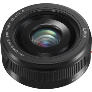 Panasonic LUMIX G 20mm f/1.7 II ASPH. Lens (Black)