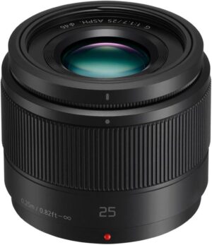 Panasonic LUMIX G 25mm f/1.7 ASPH. Lens (Black)