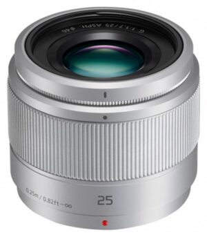 Panasonic LUMIX G 25mm f/1.7 ASPH. Lens (White)