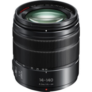 Panasonic Lumix G Vario 14-140mm f/3.5-5.6 II ASPH. POWER O.I.S. Lens (Black)