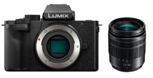 Panasonic Lumix G100DM Mirrorless Camera with 12-60mm f/3.5-5.6 Lens