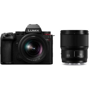 Panasonic Lumix S5 II Mirrorless Camera with 20-60mm f/3.5-5.6 & S 50mm F/1.8 Lens