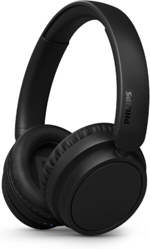 Philips TAH5209 Over-Ear Wireless Headphones (Black)