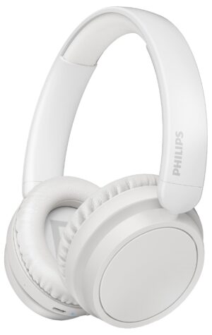 Philips TAH5209 Over-Ear Wireless Headphones (White)