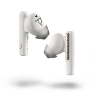 Poly Voyager Free 60 UC Wireless Earbuds (USB-A, White Sand)