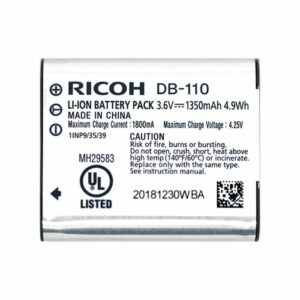 Ricoh DB-110 Rechargeable Lithium-Ion Battery for GR III