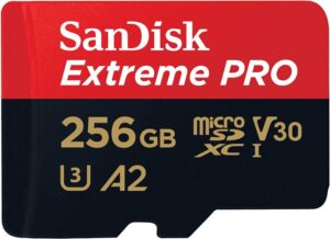 SanDisk Extreme Pro microSDXC 256GB Memory Card