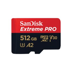 Sandisk Extreme Pro microSDXC 512GB Memory Card