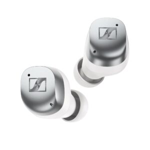 Sennheiser Momentum True Wireless 4 Noise-Canceling In-Ear Headphones (White Silver)