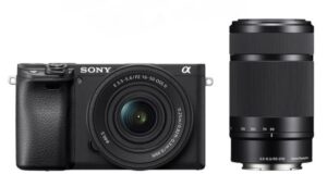 Sony a6400 Mirrorless Camera with 16-50mm & 55-210mm Lens (Black)