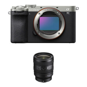 Sony a7C II Mirrorless Camera with 24-50mm f/2.8 Lens (Silver)