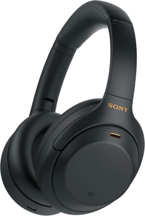 Sony WH-1000XM4 Wireless Noise-Canceling Over-Ear Headphones (Black)