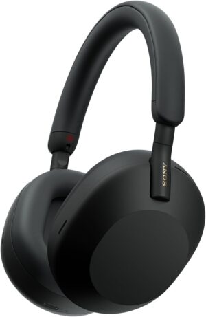 Sony WH-1000XM5 Noise-Canceling Wireless Over-Ear Headphones (Black)