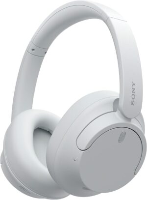 Sony WH-CH720N Wireless Over-Ear Noise-Canceling Headphones (White)